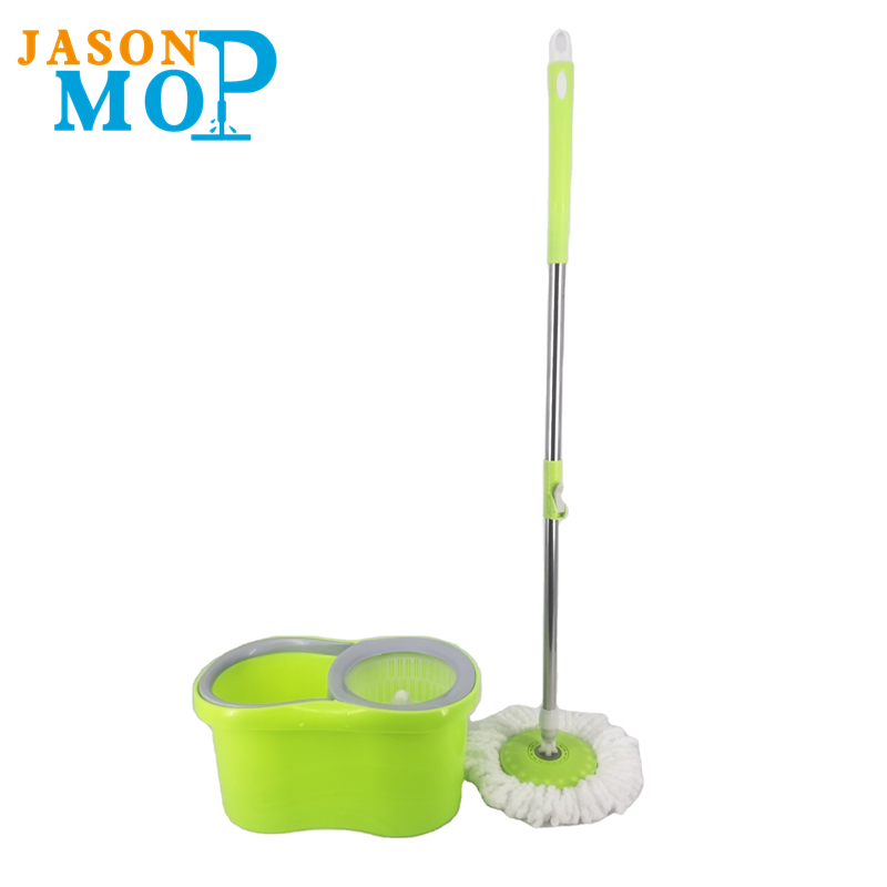 Jason Microfiber Spin Mop 360 Easy Roterende MOP Emmer Magic Vloer Cleaning Spinning MOP en Emmer