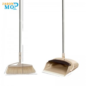 Plastic Materiaal Huishoudelijke Reiniging Lange Standpan met Bezem, Broom Duspan en SqueeGee